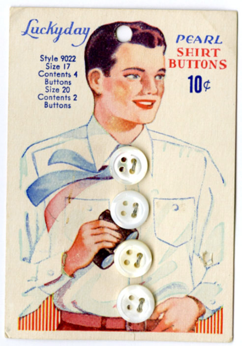 Bonnie Heather Pearls buttons
