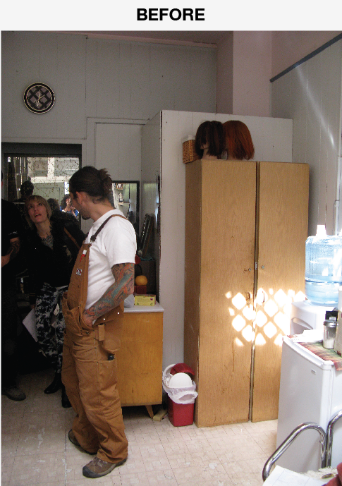 The Pretty Pretty Collective before photo
