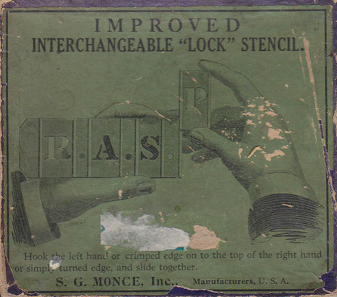lock stencil