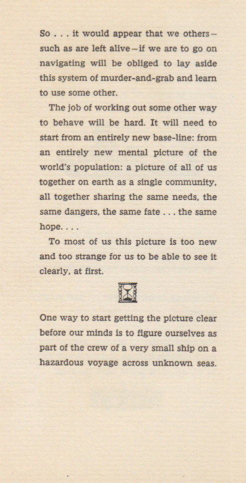 The Crew of the Ship ‘Earth’