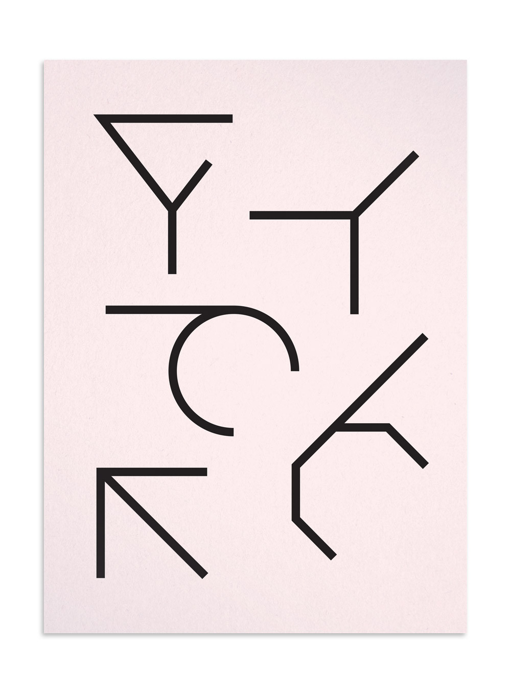 Study print for the West Coast Design Showcase by Gabriel Stromberg