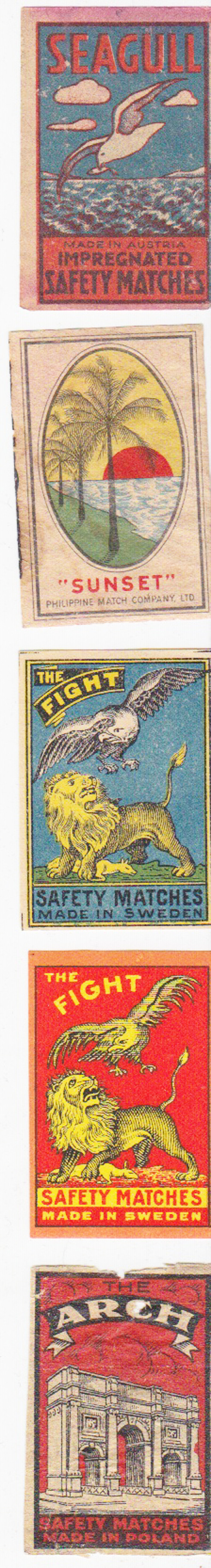 matchbox labels