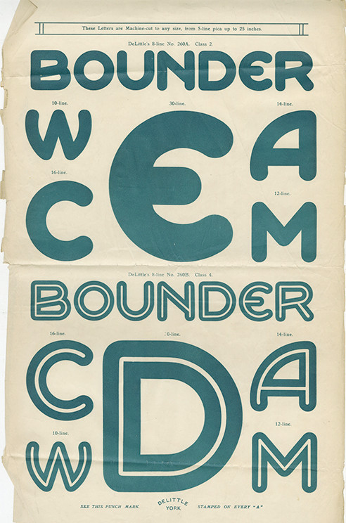 Delittle’s WOOD TYPE