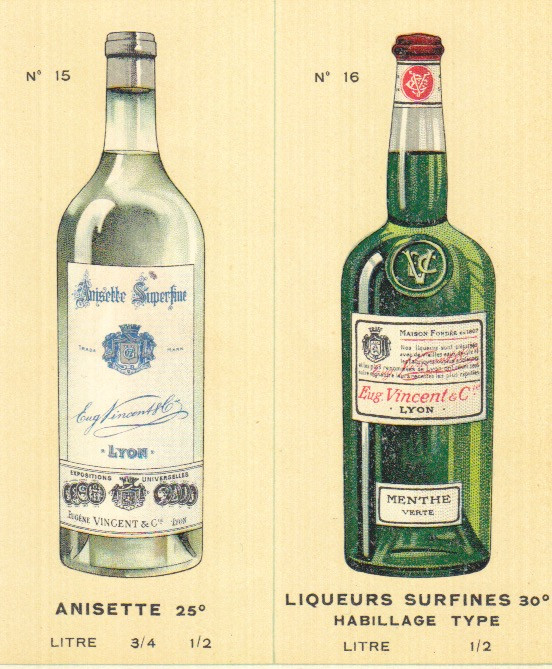 bottle design anisette