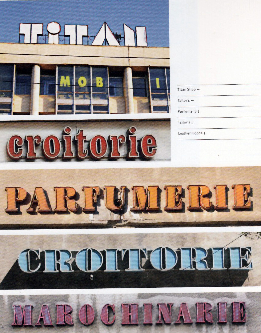 A new book, Graphics Without Computer, looks at signs in Romania.