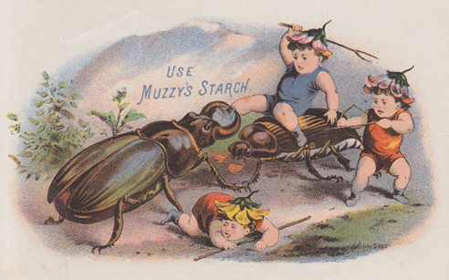 use muzzy's starch - poster