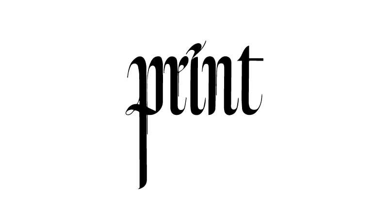 Print Is Back