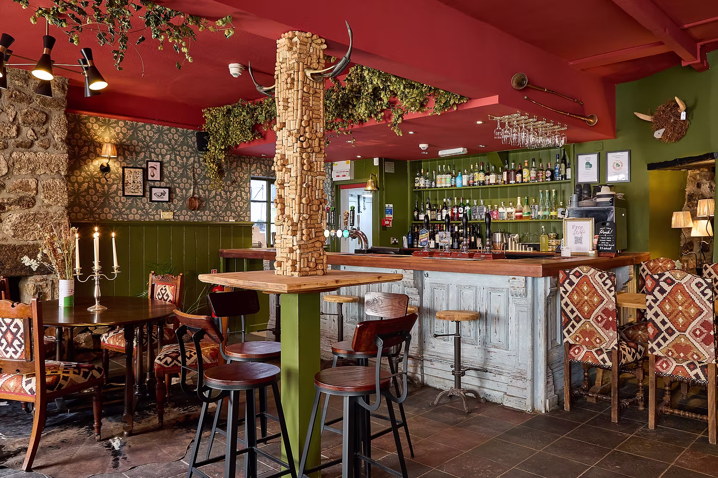 interior design of chagford inn