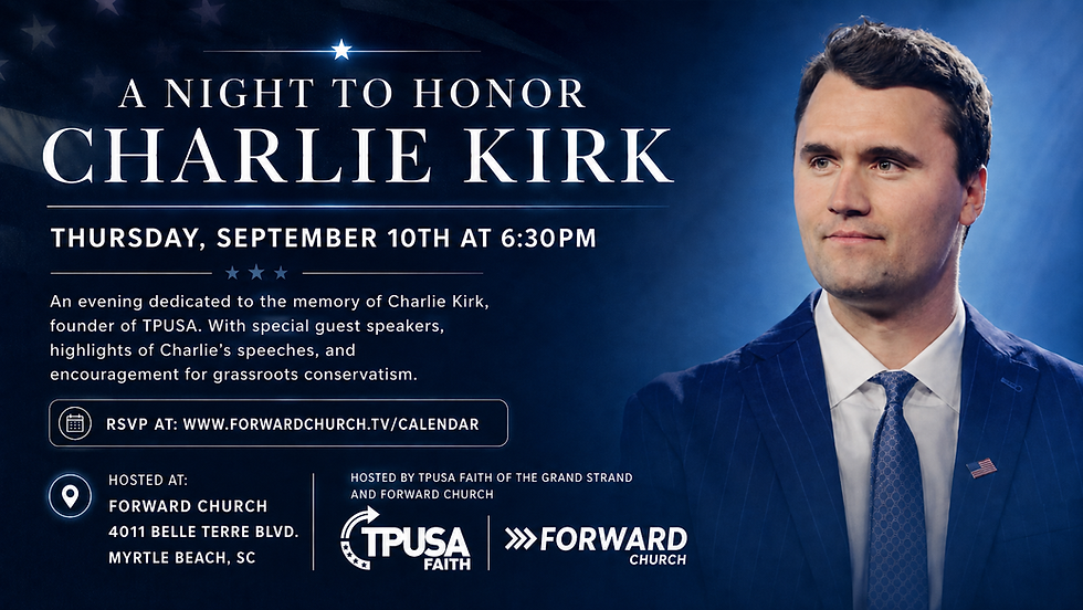 A Night to Honor Charlie Kirk