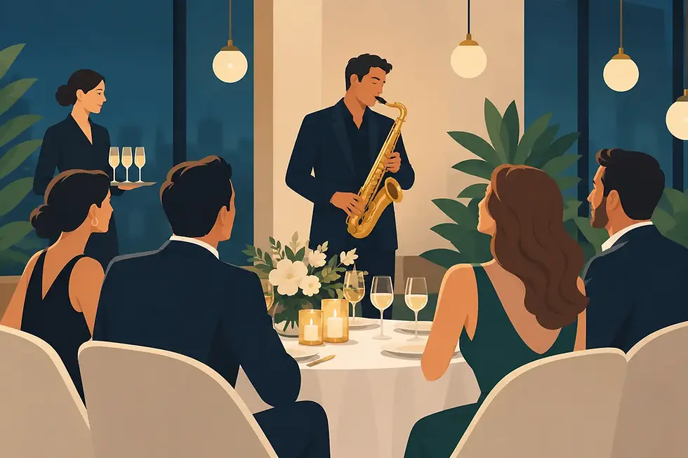 Private Dining Entertainment Hire That Sets the Tone