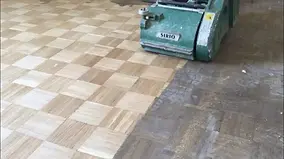 levigatura parquet