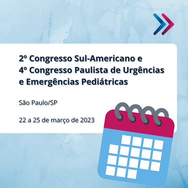 Eventos 2023: Congresso de Urgências e Emergências Pediátricas