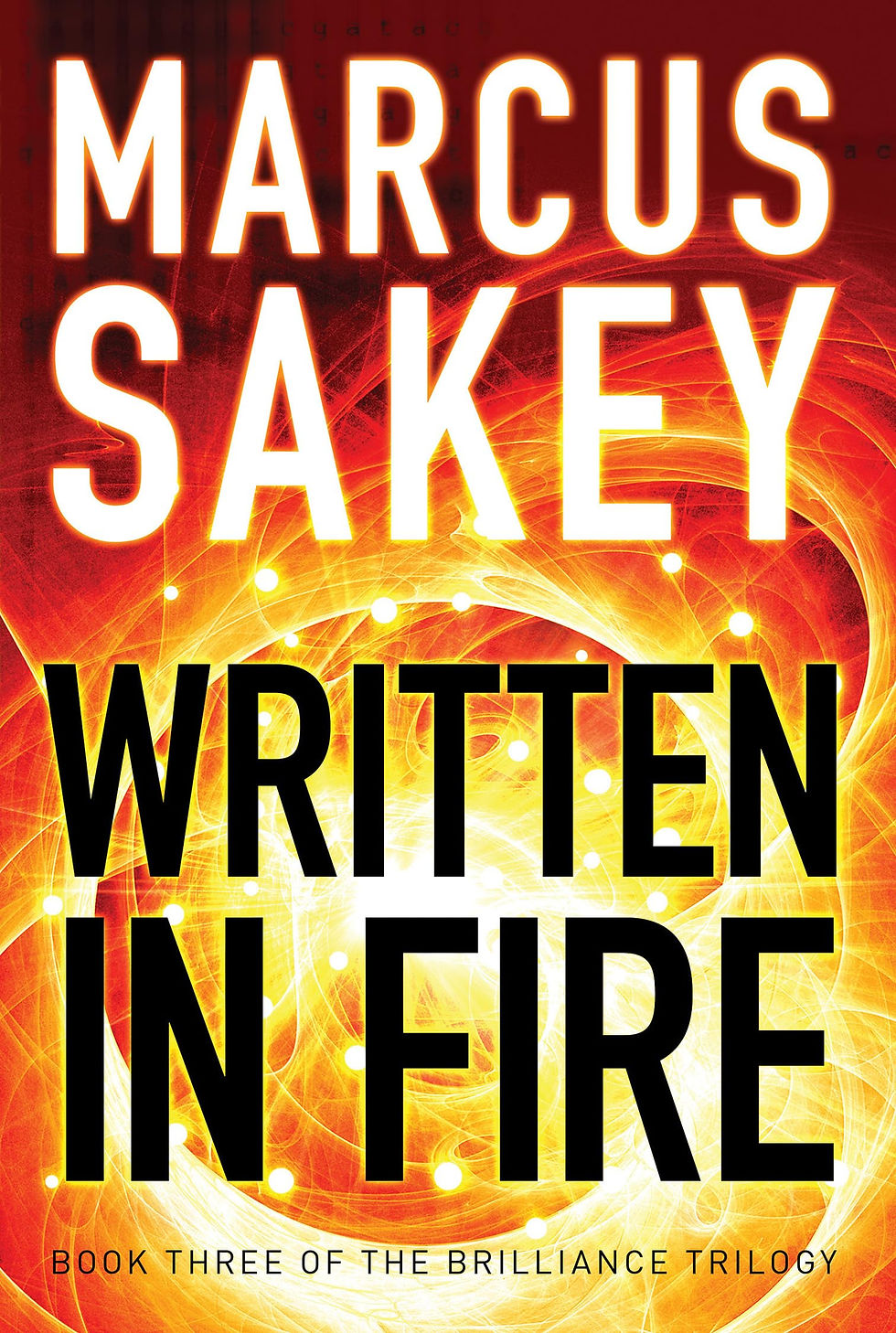 Thumbnail: Written in Fire (The Brilliance Trilogy)