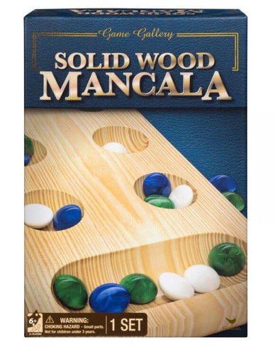 Mancala Solid Wood Game Gallery