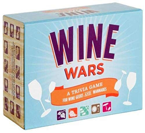 Wine Wars : A Trivia Game for Wine Geeks and Wannabes (Gifts for Winos, Wine Lov