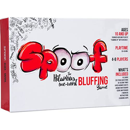 Inspiration Play Spoof - Family Party Bluffing Board