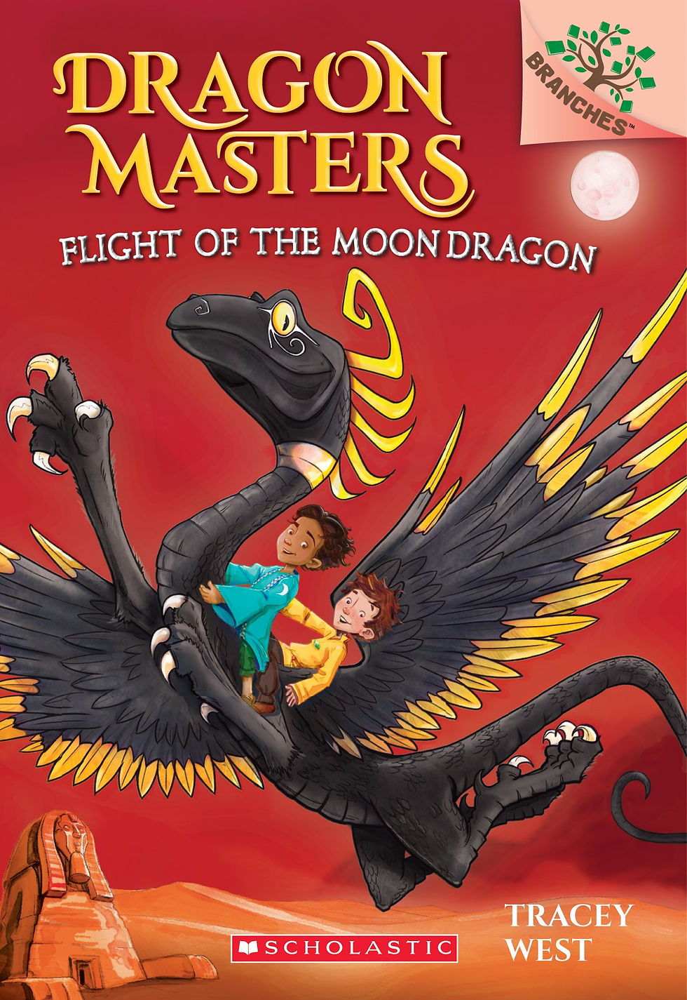 Thumbnail: Flight of the Moon Dragon (Dragon Masters, 6)