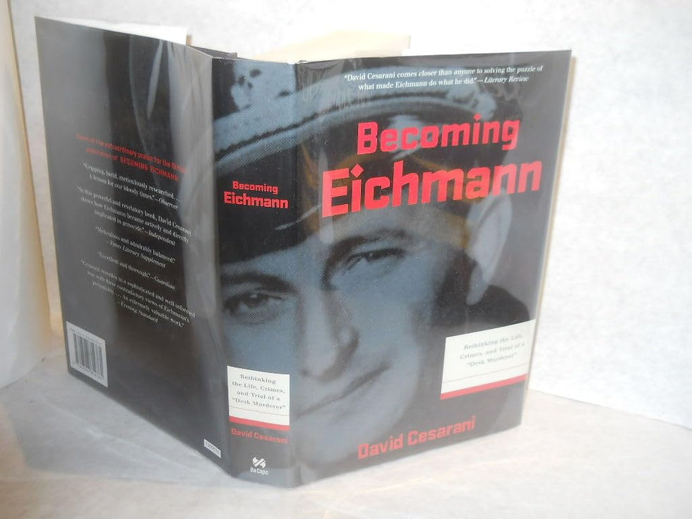 Thumbnail: Becoming Eichmann: Rethinking the Life, Crimes, and Trial of a "Desk Murderer" (