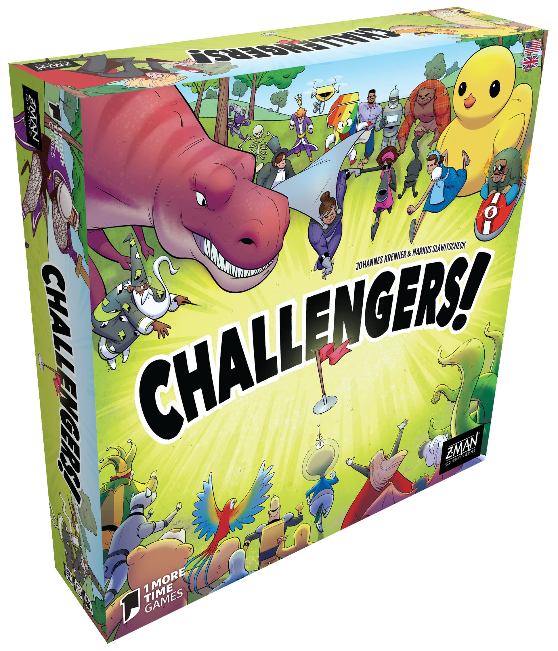 Asmodee Challengers Card Game (New)