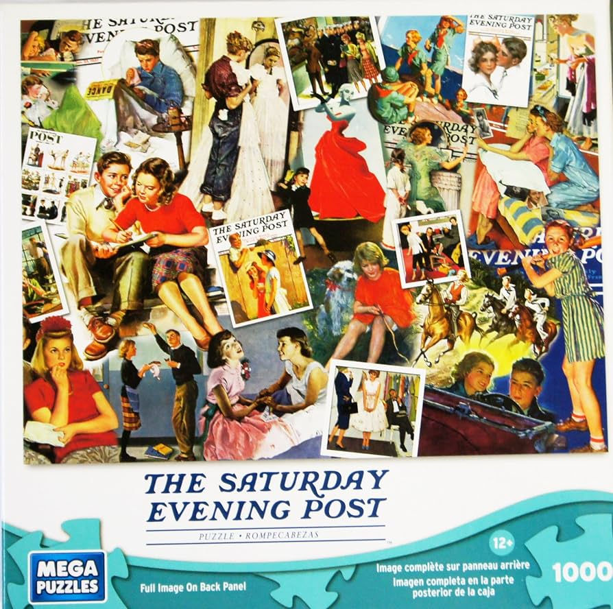 The Saturday Evening Post Kids Will be Kids 1000 Pc Puzzle
