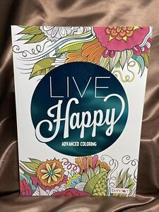 Bendon “Live Happy” Advanced Coloring Book