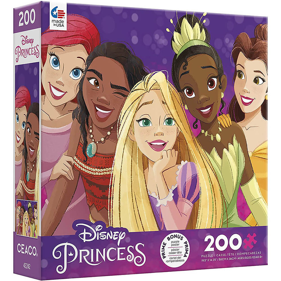 Thumbnail: Ceaco Disney Friends Princess Party 200 Piece Jigsaw