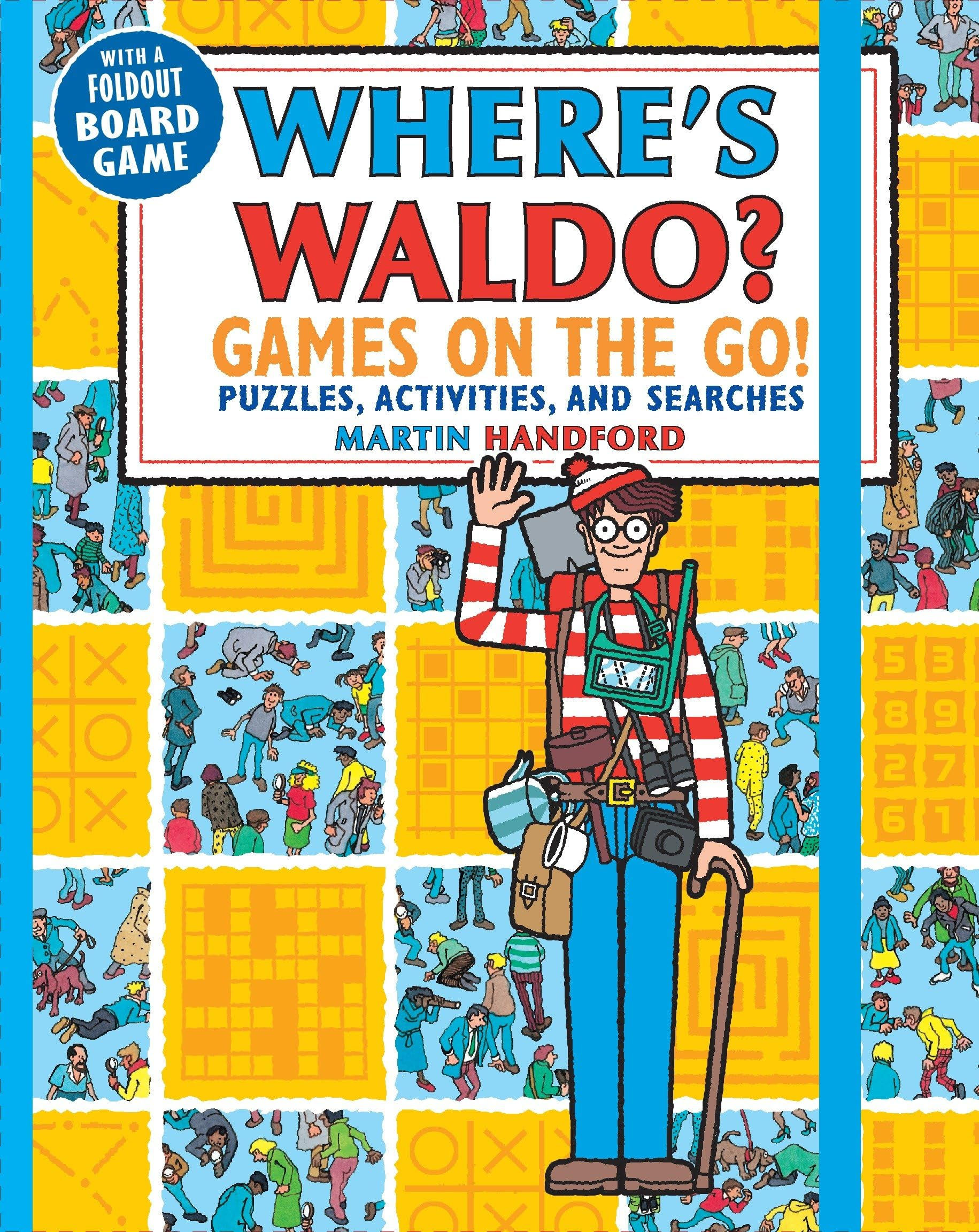 Where's Waldo? Games on the Go!: Puzzles, Activities, and Searches (A Compact, T