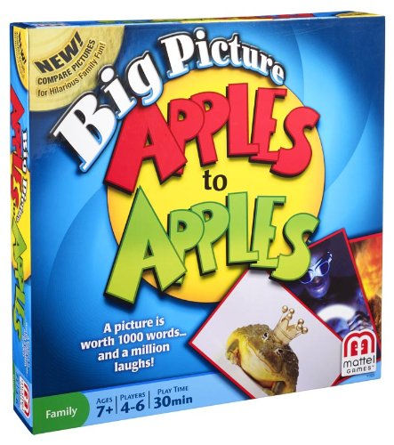 Mattel Games Big Picture Apples to Apples Game