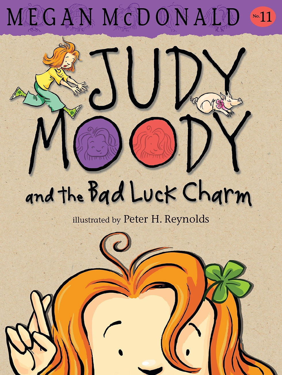 Thumbnail: Judy Moody and the Bad Luck Charm #11 (Scholastic)