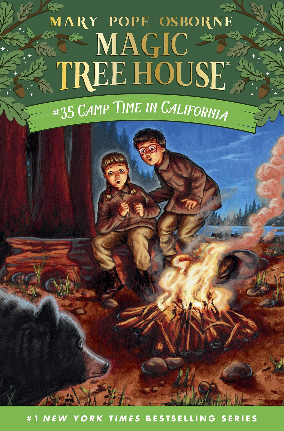 Thumbnail: Camp Time in California (Magic Tree House)