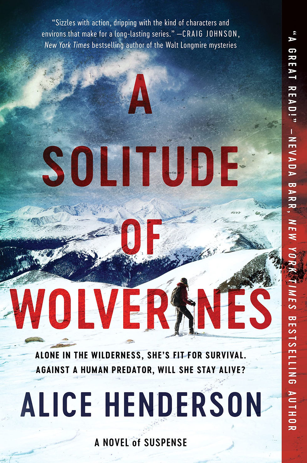Thumbnail: A Solitude of Wolverines: A Novel of Suspense (Alex Carter Series, 1)