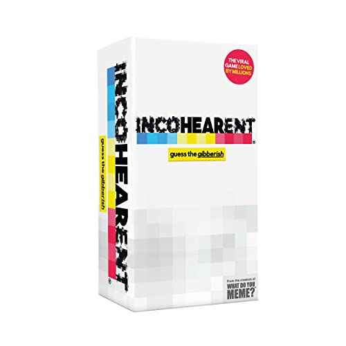 What Do You Meme? Incohearent - The Party Game Where You Compete To Guess The Gi
