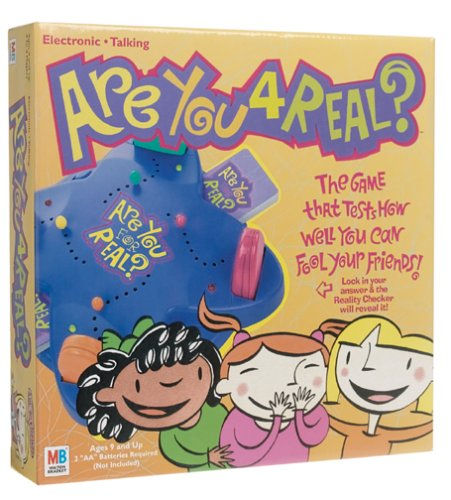 Are You 4-real? Game by Milton Bradley