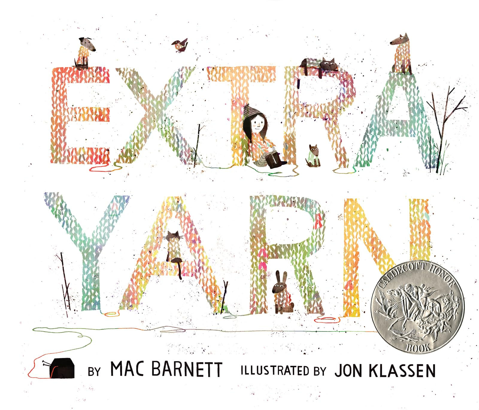 Extra Yarn: A Caldecott Honor Award Winner – A Beautiful Picture Book About Ever