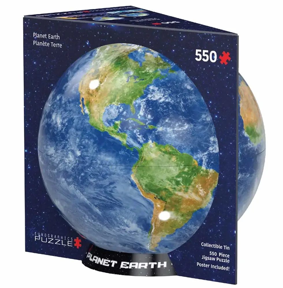 Thumbnail: Planet Earth - 550 Piece Jigsaw Puzzle by Eurographics