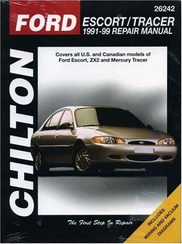 Ford Escort and Tracer, 1991-99 (Chilton Total Car Care Series Manuals)
