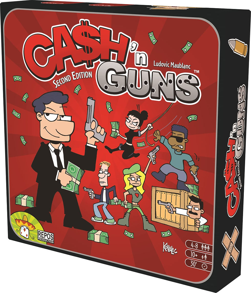 Thumbnail: Cash 'N Guns Second Edition Party,Money Heist Strategy Board Game