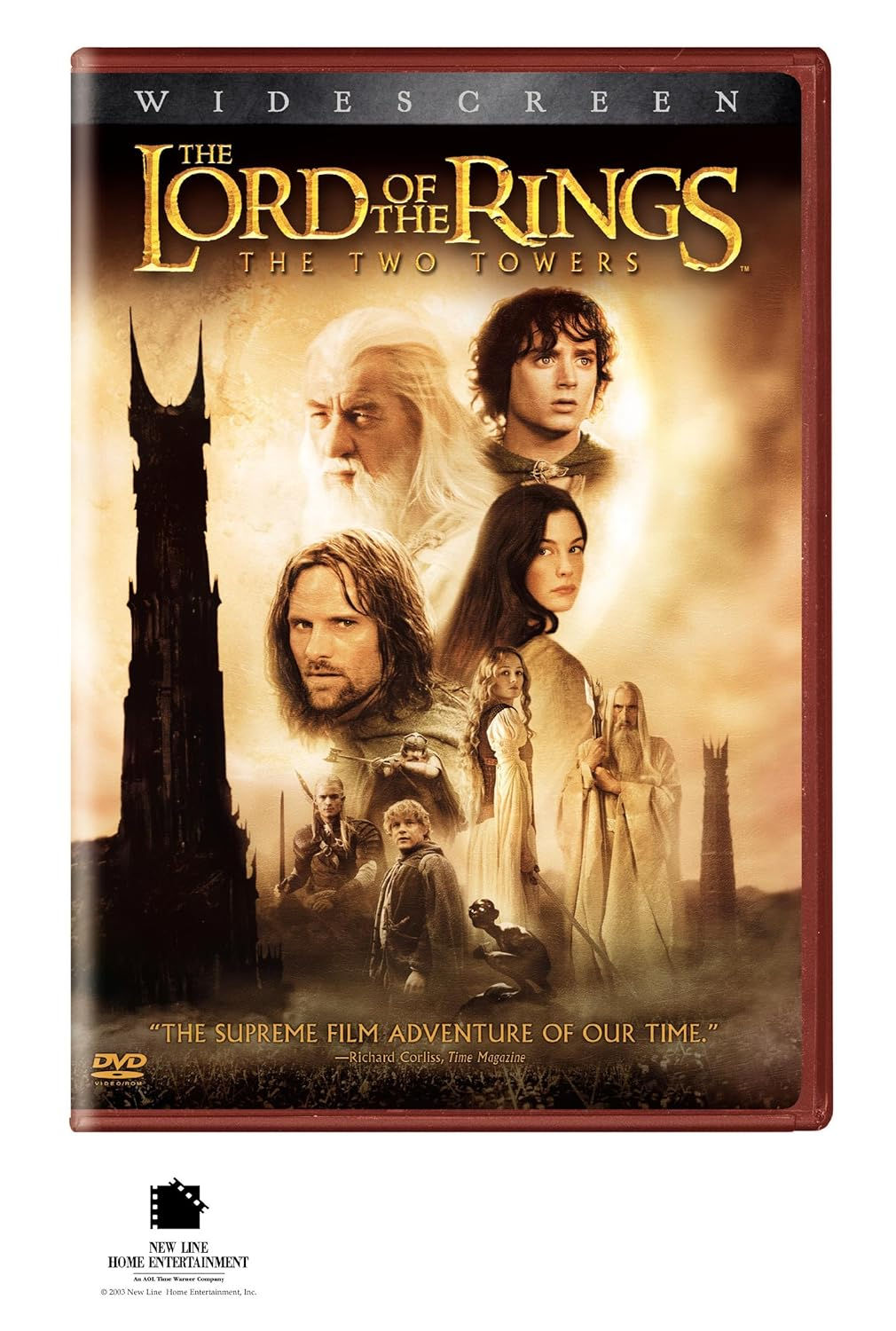 The Two Towers 2-Disc Set Widescreen DVD (New)