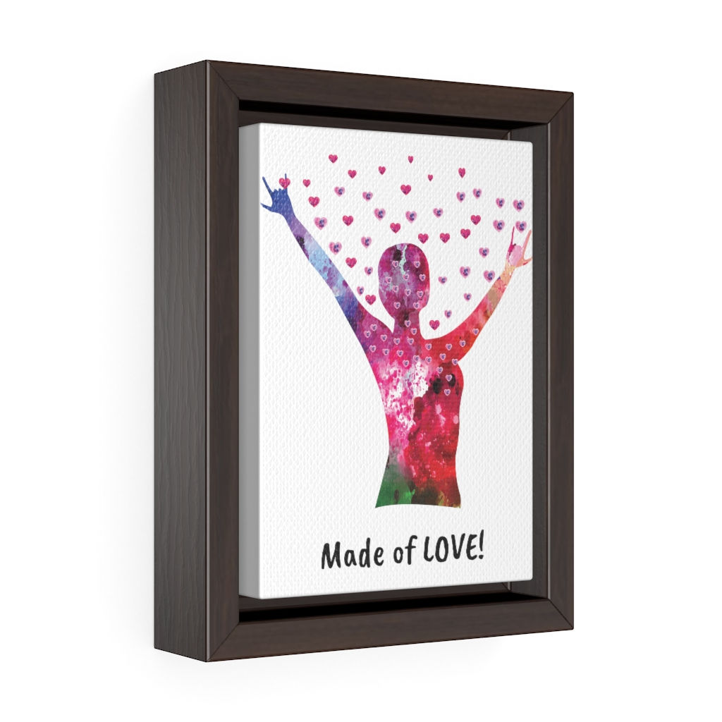 Vertical Framed Premium Gallery Wrap Canvas