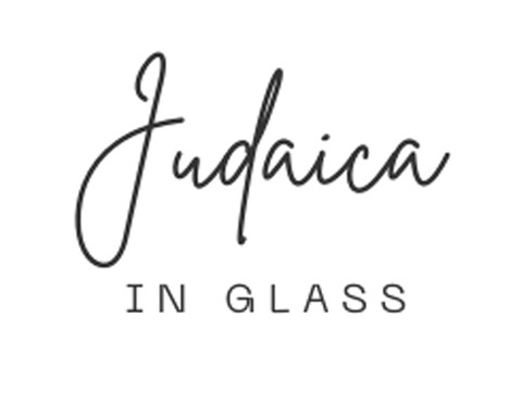 Fused glass Judaica