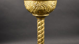 Item #116, "GONE WITH THE WIND STYLE" bY "THE NEW ROCHESTER" OIL LAMP CO"