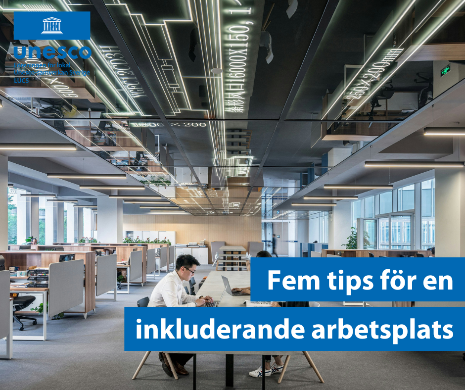 Fem tips för en inkluderande arbetsplats!