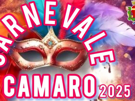 Camaro Superiore: al via domenica il "Carnevale 2025"
