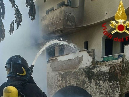 Sedato l'incendio alla Silvanetta di Milazzo