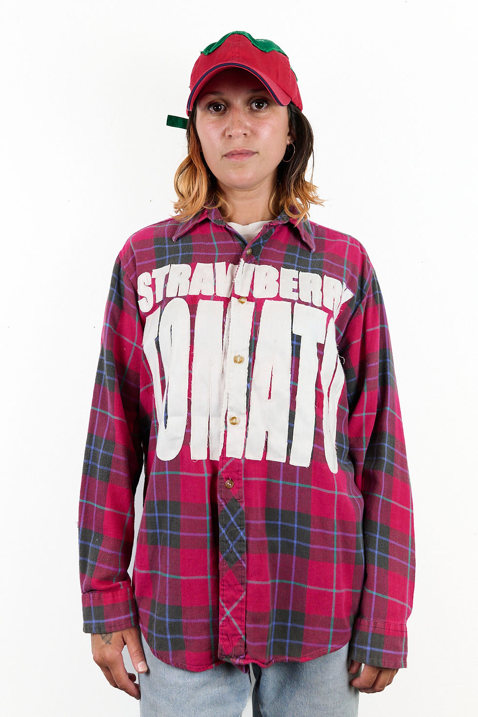 STRAWBERRY TOMATO Flannel - M