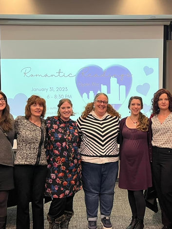 Sterling Heights Library Romantic Readings - Group Photo