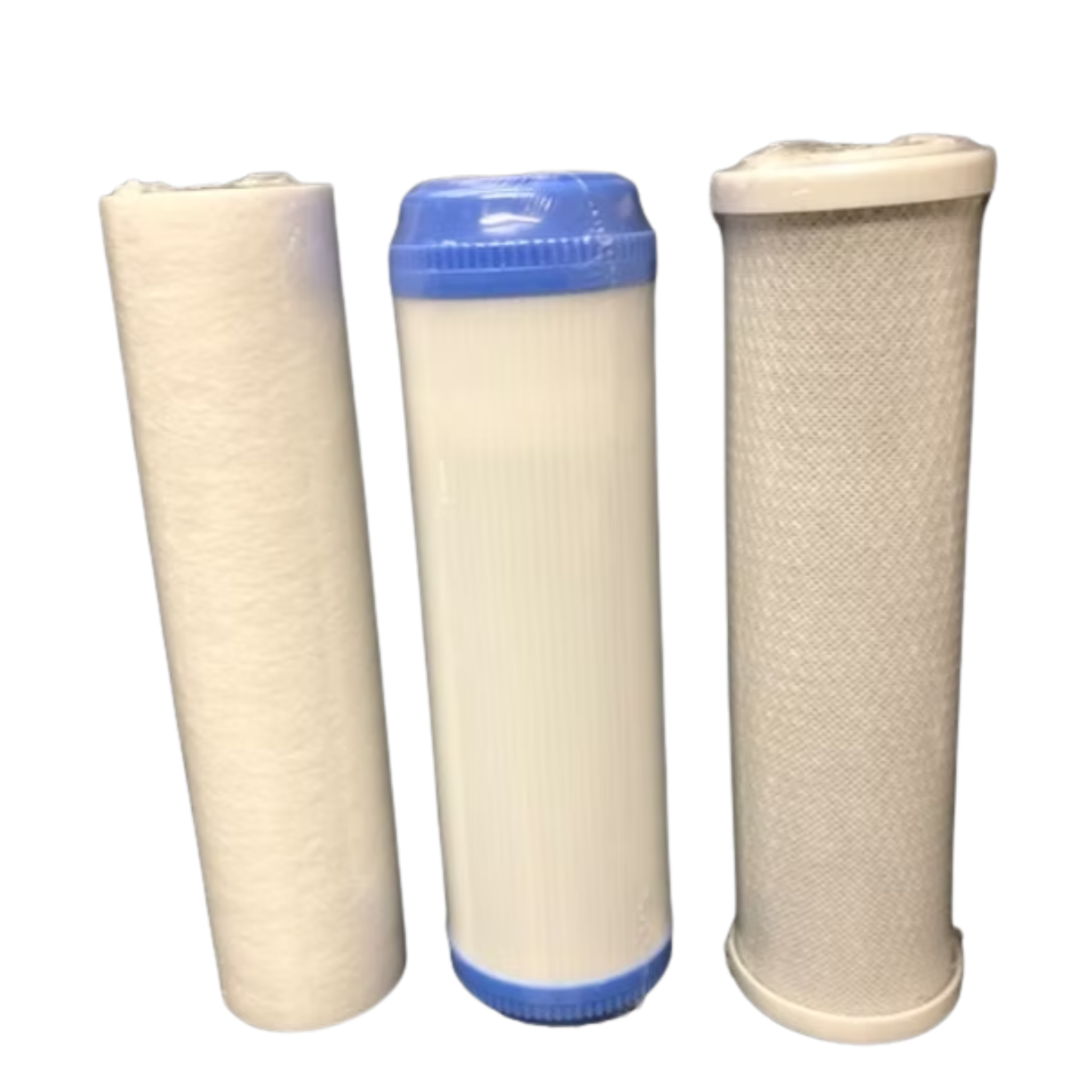 Small Reverse Osmosis System (10"x2.5") 3-stage Filter Replacement Set