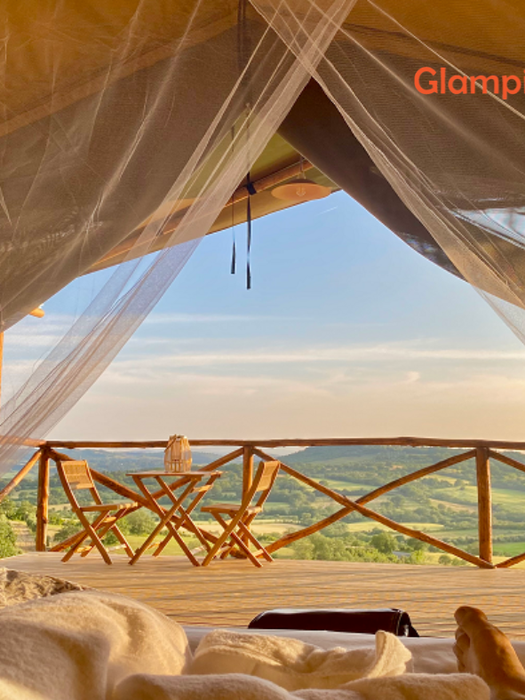 Luxe glamping accommodatie