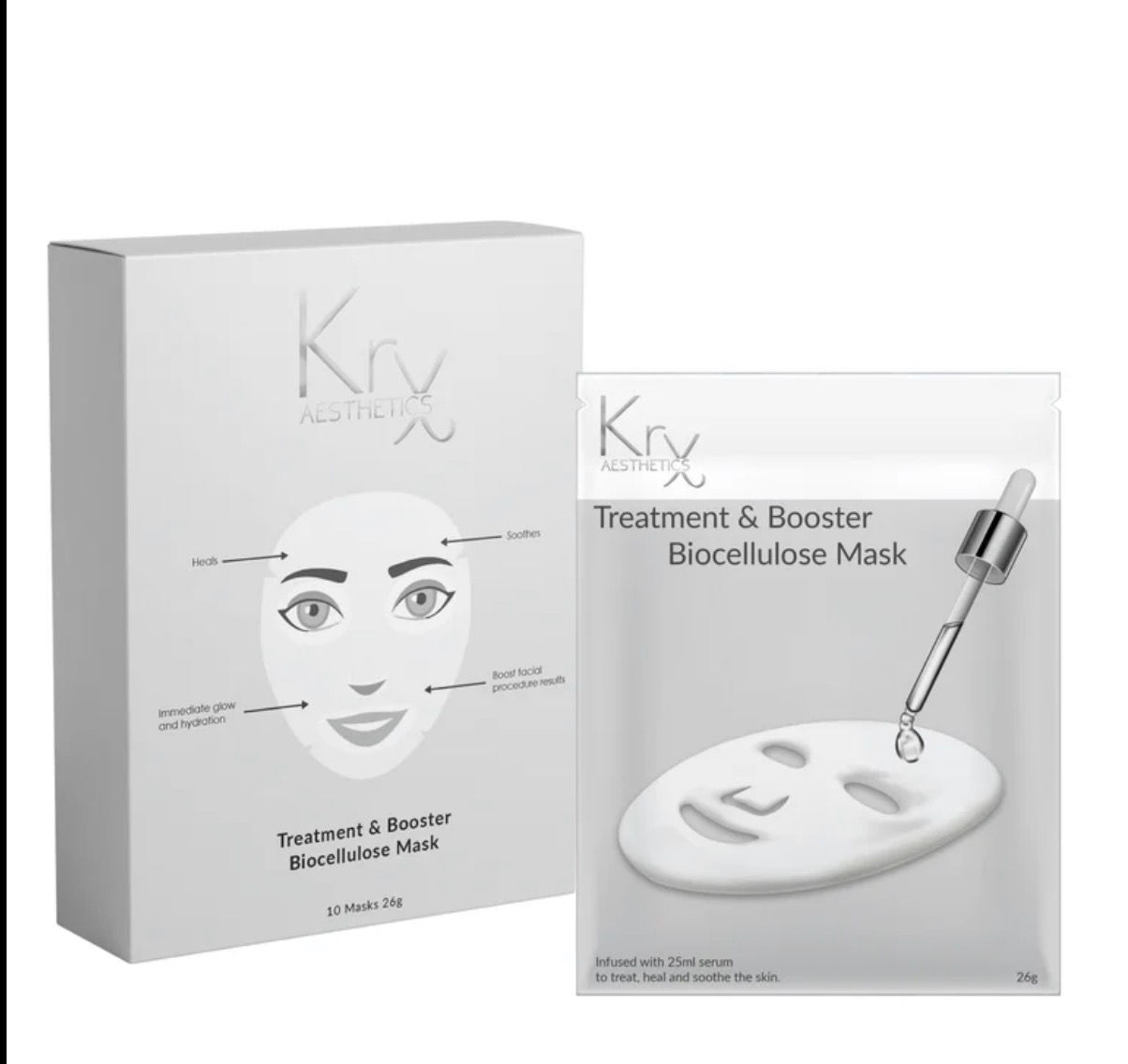BEHANDLINGS- OCH BOOSTERMASK MED BIOCELLULOSA