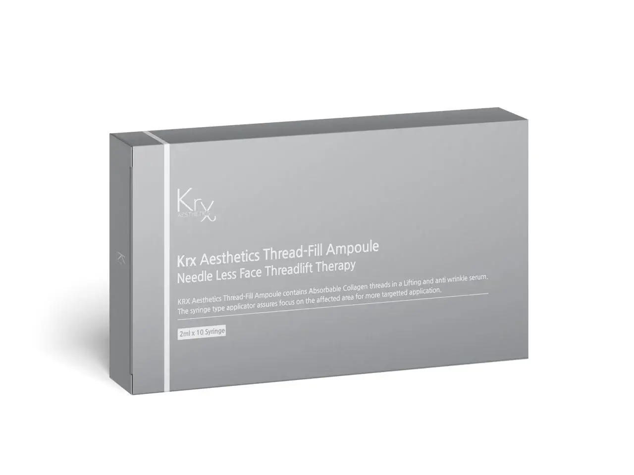 Thread filling ampoule